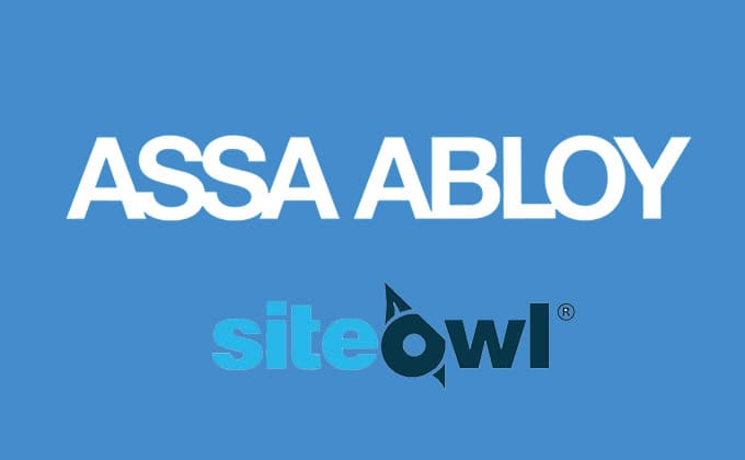 ASSA ABLOY and SiteOwl graphic shown with the featured blog article.